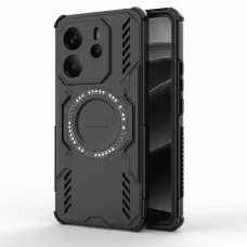 Techsuit - ArmorMag tok - Xiaomi Redmi Note 14 4G (Regionális) - Fekete.