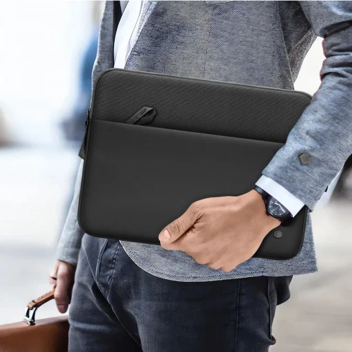 Tech-protect Sleeve Laptop 13-14 fekete - 14