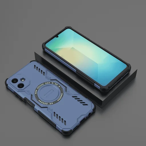  Samsung Galaxy A06 Kék Techsuit ArmorMag tok - 6