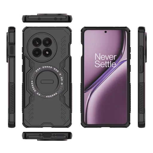 OnePlus 13R - Techsuit ArmorMag tok - Fekete - 4