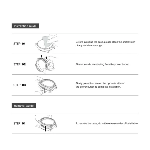 Ringke Slim 2-Pack Galaxy Watch 8 (40 mm) Átlátszó és Matt Fekete - 6