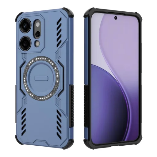 Oppo Reno14 Pro - ArmorMag védőtok - Kék tok - 2