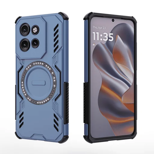 Motorola Edge 50 Neo / Motorola ThinkPhone 25 - Techsuit - ArmorMag tok - Kék - 2