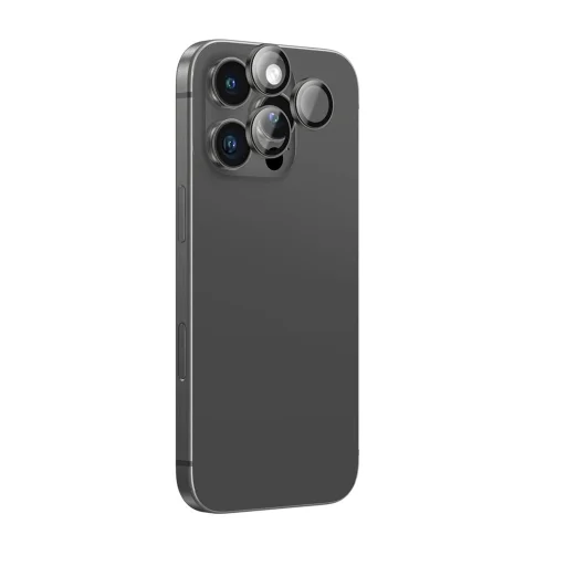 ANANK - AR lencsevédő - iPhone 16 Pro / iPhone 16 Pro Max - Fekete üvegfólia - 3