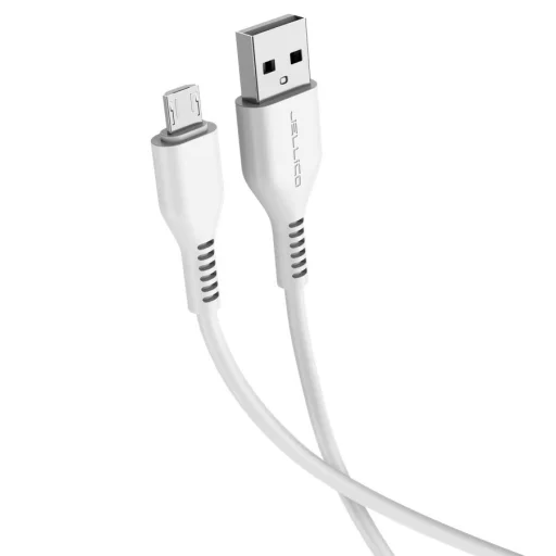 JELLICO kábel KDS-30 Micro USB 3.1A 1M Fehér - 3