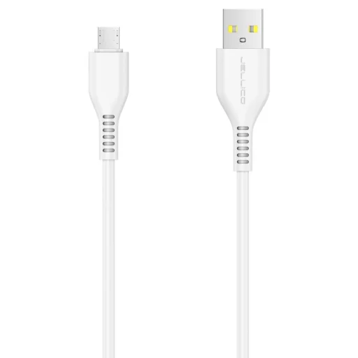 JELLICO kábel KDS-30 Micro USB 3.1A 1M Fehér - 4