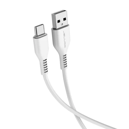JELLICO kábel KDS-30 USB-C 3.1A 1M Fehér - 3