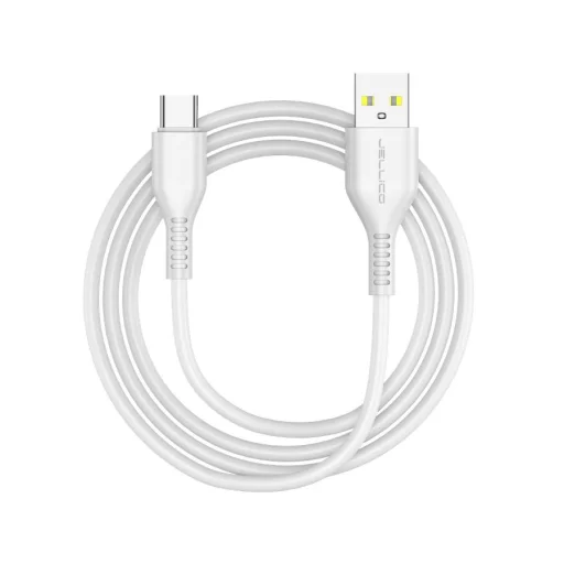 JELLICO kábel KDS-30 USB-C 3.1A 1M Fehér - 1