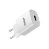 MOONX hálózati USB töltő adapter MC01 2.1A 10.5W 1xUSB + kábel USB-C Fehér - 2