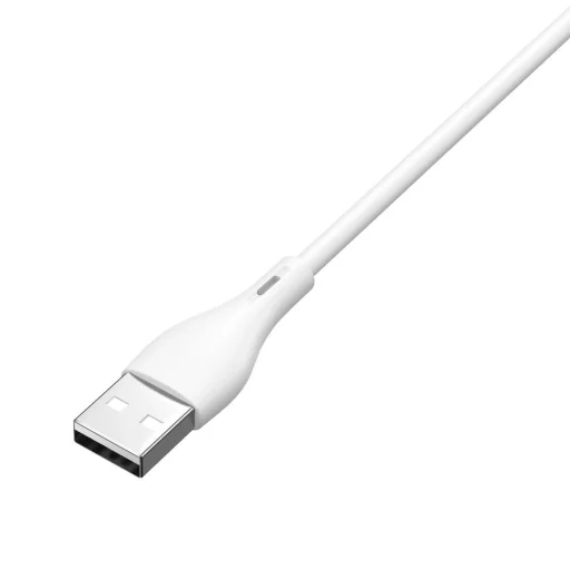 MOONX fali töltő MC02 2.4A 12W 2xUSB + Lightning kábel Fehér - 4