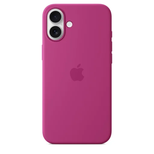 MYYE3ZM/A Apple Silicone Magsafe Cover for iPhone 16 Plus Fuchsia - 1