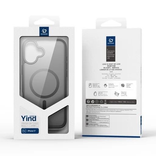  iPhone 17 Fekete Dux Ducis Yind MagSafe kompatibilis tok - 3