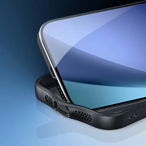  iPhone 17 Fekete Dux Ducis Aimo Mag mágneses gyűrűvel ellátott tok - 8