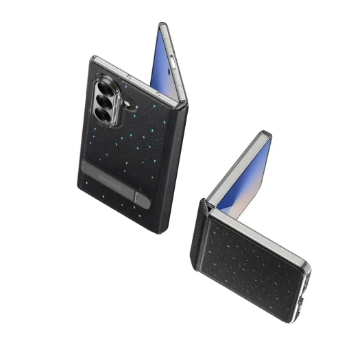  Samsung Galaxy Z Fold 7 fekete Dux Ducis Stex fliptok - 8