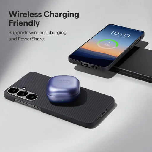 iPhone 16 - Techsuit - Aramid szálas MagSafe tok - Fekete - 4