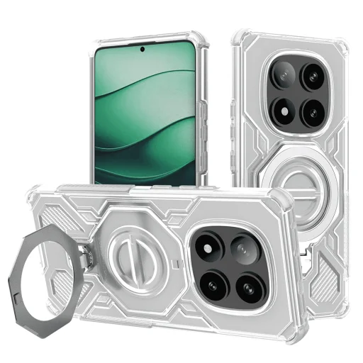 Fehér Átlátszó Techsuit - Carbon Shield PRO tok Xiaomi Redmi Note 14 Pro 5G / Poco X7 készülékhez - 1