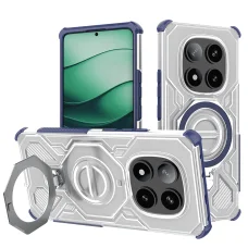 Xiaomi Redmi Note 14 Pro+ 5G - Techsuit - Carbon Shield PRO - Kék Átlátszó tok