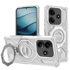 Xiaomi Redmi Note 14 5G - Techsuit - Carbon Shield PRO - Fehér Átlátszó. tok