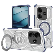 Techsuit - Carbon Shield PRO - Kék Átlátszó tok Xiaomi Redmi Note 14 5G-hez.