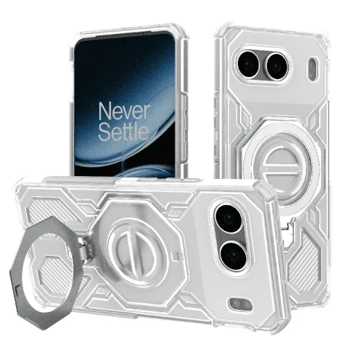 OnePlus Nord 4 - Techsuit - Carbon Shield PRO - Fehér Átlátszó Tok tok - 1