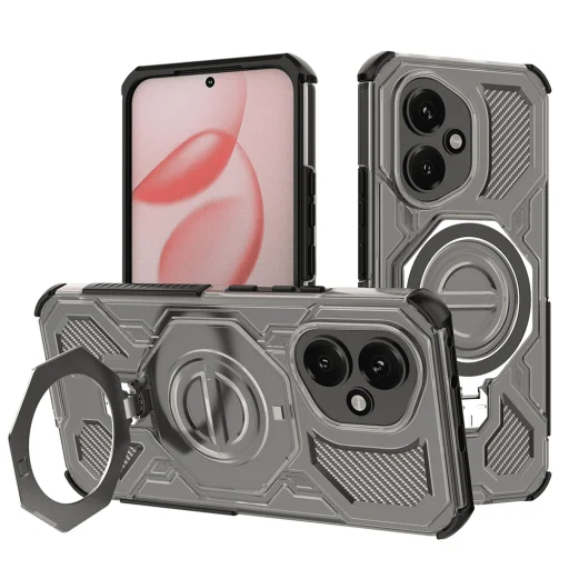  Honor 400 Füstfekete Techsuit Carbon Shield PRO tok - 1