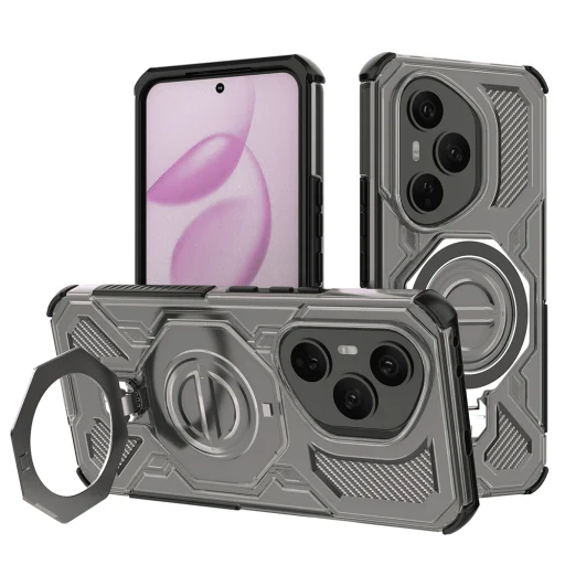  Honor 400 Pro Füstfekete Carbon Shield Techsuit tok - 1