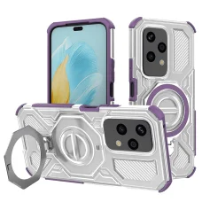 Techsuit Védőtok - Carbon Shield PRO - Honor 200 Lite - Átlátszó Lila tok