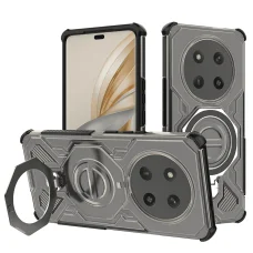 Honor Magic7 Lite / X9c - Techsuit - Carbon Shield PRO - Füstfekete tok