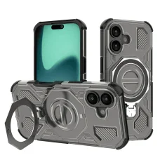  iPhone 17 Füstfekete Techsuit Carbon Shield PRO tok