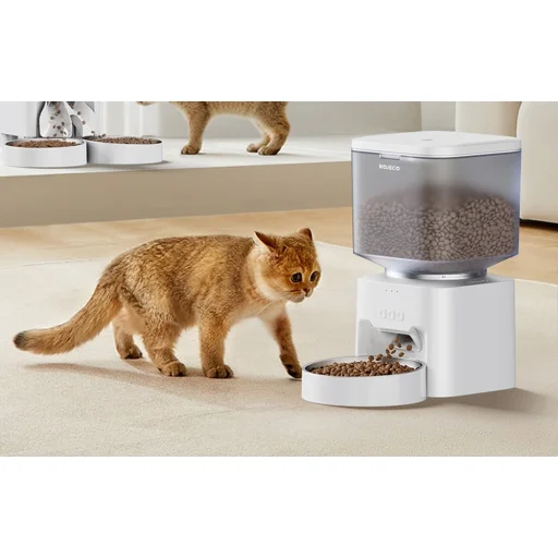 Rojeco 4.5L Automata kisállat etető WiFi verzió fehér - 5