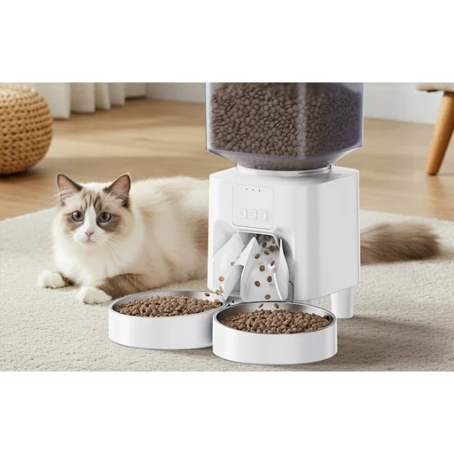 Rojeco 4,5L Automata Kisállat Etető WiFi Verzió Dou - 3