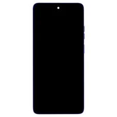 Motorola G56 LCD Kijelző + Érintőpanel + Előlapi Borítás Ragyogó Kék (Szervíz csomag)