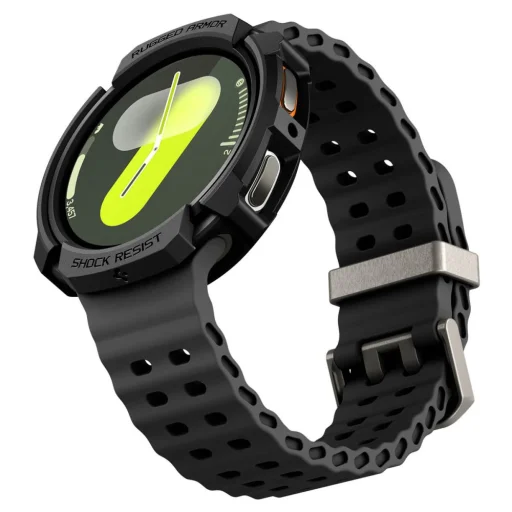  Samsung Galaxy Watch 8 (44 Mm) Matt Fekete Spigen Rugged Armor tok - 10