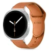 Tech-protect Leatherfit Samsung Galaxy Watch 8 / Classic (40 / 44 / 46 mm) barna óraszíj thumbnail