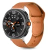 Tech-protect Leatherfit Samsung Galaxy Watch 8 / Classic (40 / 44 / 46 mm) barna óraszíj thumbnail