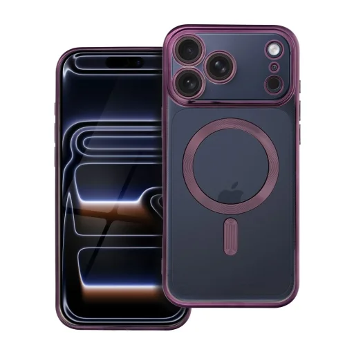  iPhone 17 Pro Max mély lila ELECTRO MAG COVER tok MagSafe kompatibilis (teljes gyűrű) - 9