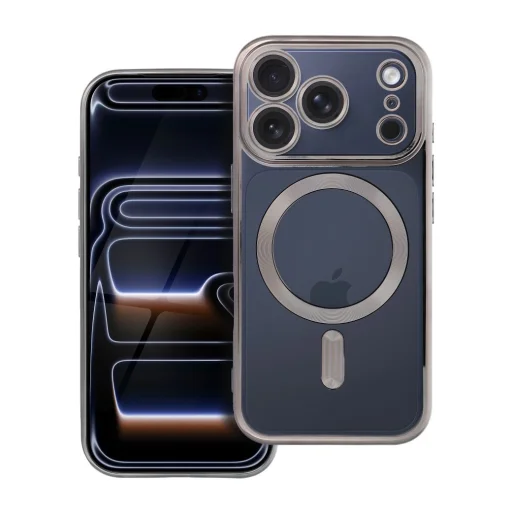  iPhone 17 Pro Szürke Titán ELECTRO MAG COVER tok (kompatibilis a MagSafe-fel, teljes gyűrű) - 2