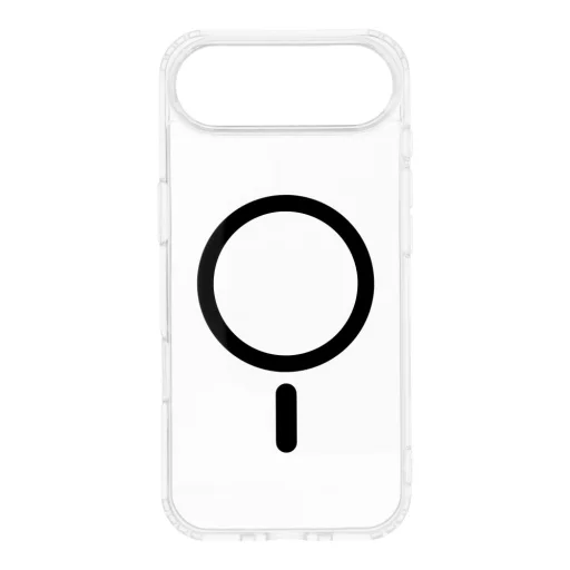  IPHONE 17 Air fekete Drop Glue Színes Gyűrűs Mag Tok MagSafe kompatibilis tok - 1