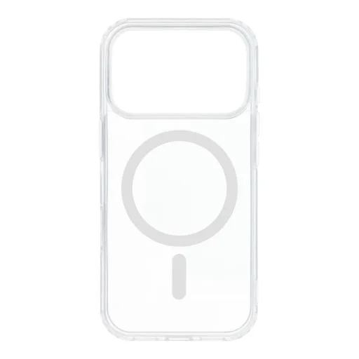  iPhone 17 Pro Fehér Drop Glue Színes Gyűrűs Mag Tok kompatibilis MagSafe-val (teljes gyűrű) - 1