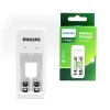 PHILIPS Kétcsatornás akkumulátortöltő NiMH USB + 2xAAA 700mAh - 3