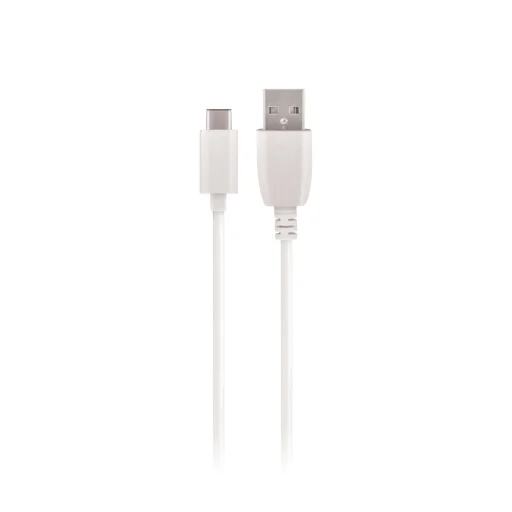 Maxlife MXTC-01 töltő 1x USB 2.1A fehér + USB-C kábel - 5