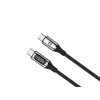 Forever LCD kábel USB-C - USB-C 1,0 m 100W fekete thumbnail