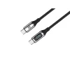 Forever LCD kábel USB-C - USB-C 1,0 m 100W fekete thumbnail