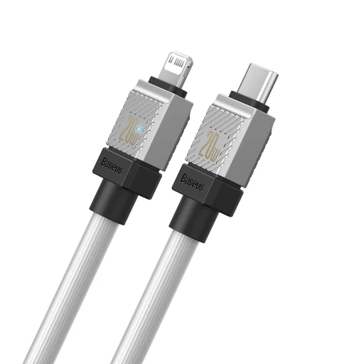 Baseus kábel CoolPlay USB-C - Lightning 2m 20W fehér - 2