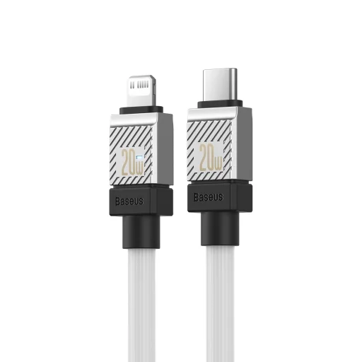 Baseus kábel CoolPlay USB-C - Lightning 2m 20W fehér - 3