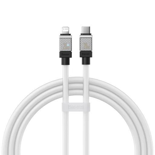Baseus kábel CoolPlay USB-C - Lightning 2m 20W fehér - 1