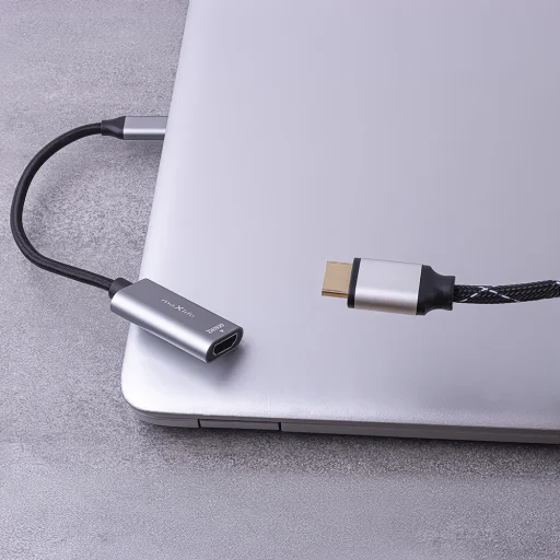 Maxlife adapter MXHC-01 HDMI - USB-C 4K 60HZ fekete - 6