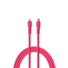 COLORUM kábel USB-C - Lightning 1,8m 2,4A CK12-CL-02 xMagenta