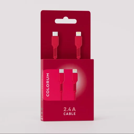 COLORUM kábel USB-A - USB-C 1,8m 3A CK60-AC-10 xOrange - 6