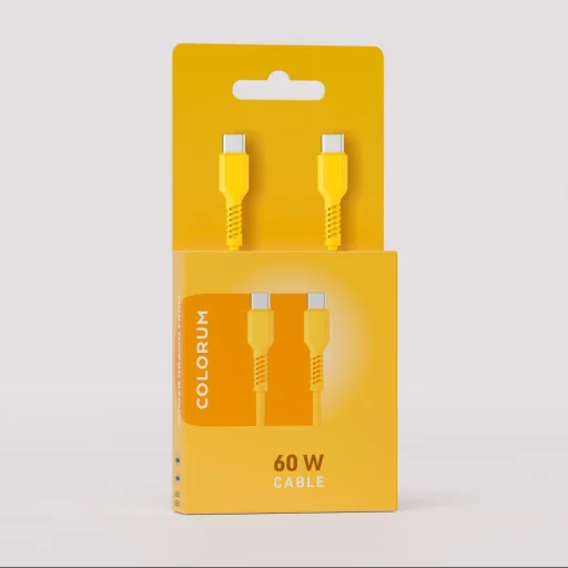 COLORUM kábel USB-A - USB-C 1,8m 3A CK60-AC-10 xOrange - 33
